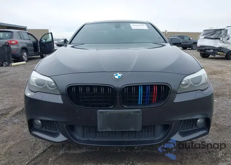 2012 BMW 550I из США, поврежденный, VIN WBAFR9C52CDV59197